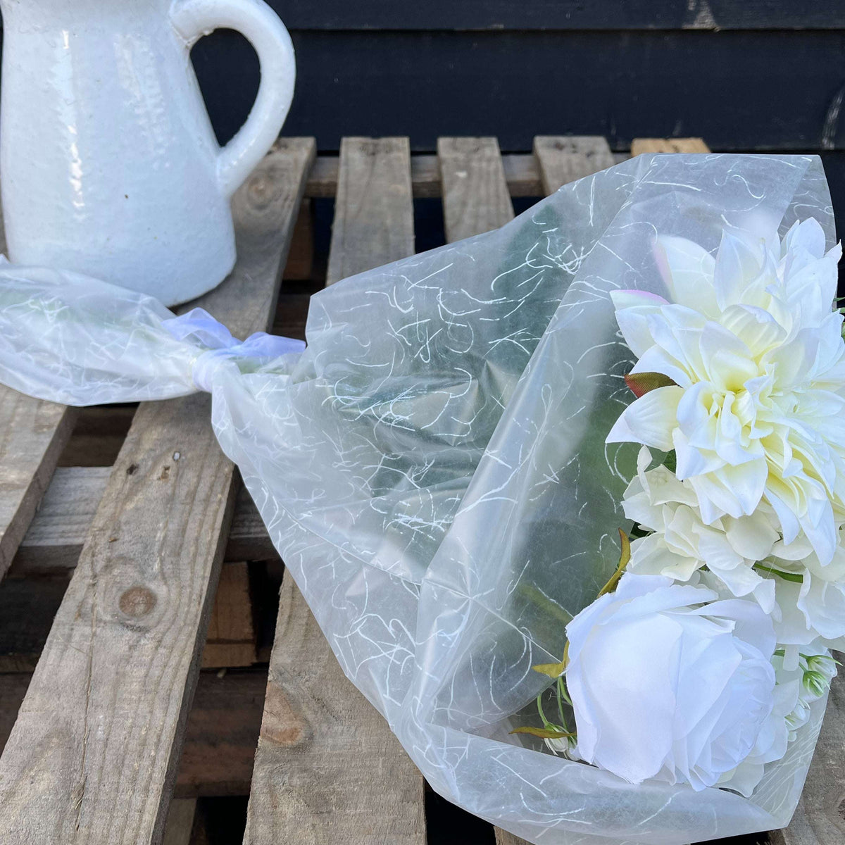 Stunning Artificial Flower Arrangements - Rose & Dahlia Bouquet by Home Deco London - Home Deco London