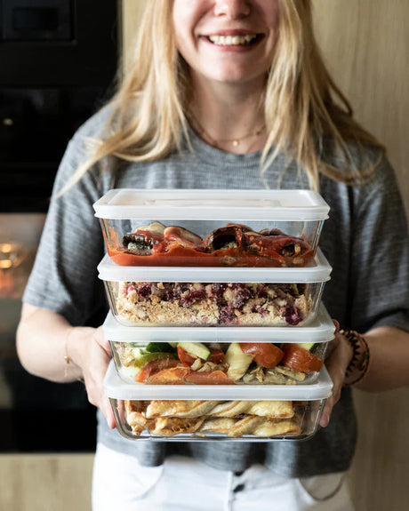 Pyrex Food Storage featuring glass storage containers, ideal for meal prep and versatile kitchen use.