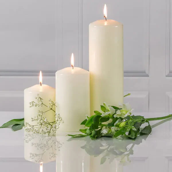 Bulk Candles & Catering Candles - Prices Altar Candles 80x100mm in a bulk pack, perfect bulk candles for events.
