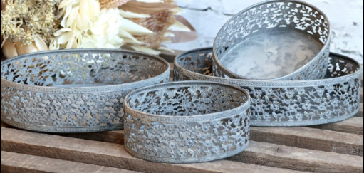 Home Accessories featuring charming decorative items, including a set of 3 Wellies Bird Figurines, a Decorative Heart with Butterfly, a Puppy Trinket Dish, and various home decor accessories.