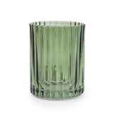 Bathroom Glass Tumbler Green
