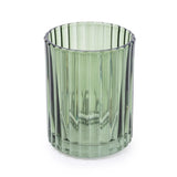 Bathroom Glass Tumbler Green