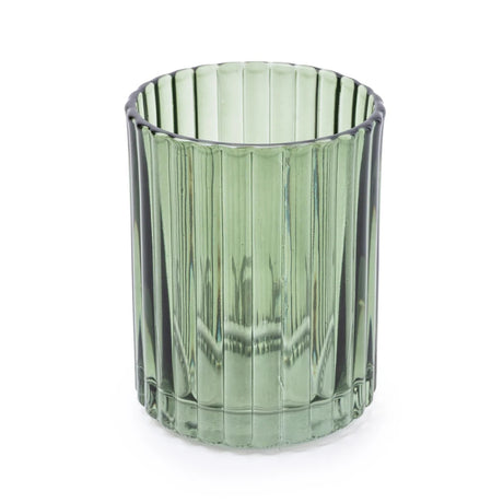 Bathroom Glass Tumbler Green