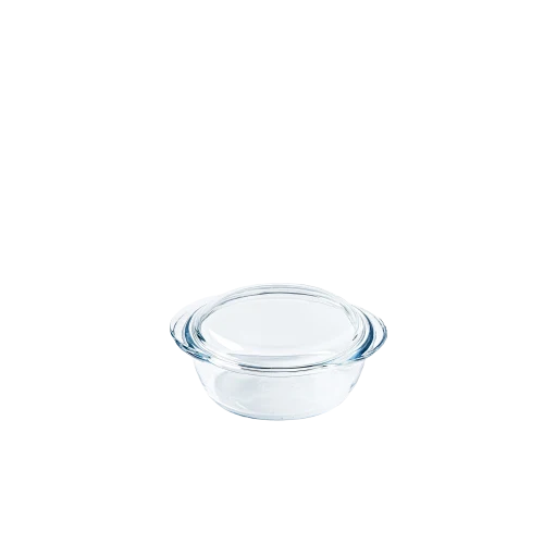 Pyrex Essentials 1LT Round Casserole Dish with 0.3L Lid - Home Deco London