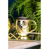 Set of Two Art Deco Gold Moscow Mule Mugs - Home Deco London