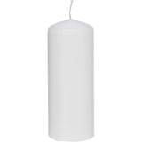 Spaas Bulk Pack of Unscented Pillar Candles 60/150 mm, ± 45 Hours, White 36 Candles