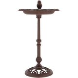 Esschert Design Decorative Birdbath 39cm Cast Iron - Home Deco London