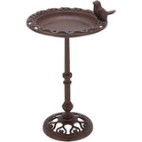 Esschert Design Decorative Birdbath 39cm Cast Iron - Home Deco London