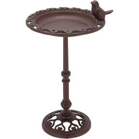 Esschert Design Decorative Birdbath 39cm Cast Iron - Home Deco London