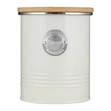 Stylish Kitchen Storage Container for Sugar from the 4-Piece Canister Collection, with a bamboo lid, perfect kitchen storage containers for organised kitchens.