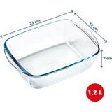 Pyrex Airfryer 1.2L Rectangular Dish without Lid