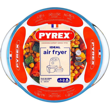 Pyrex Airfryer 1L Round Dish without Lid