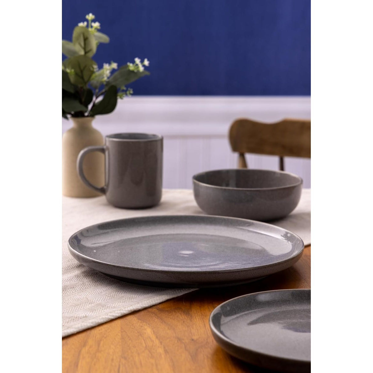 Mason Cash Reactive Aura 12 Piece Dinner Set