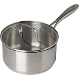 Pyrex, Infinity Saucepan with Lid, Diameter 20 cm, Fixed Handle, Stainless Steel Suitable for All Heat Sources Including Induction and Oven