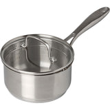 Pyrex, Infinity Saucepan with Lid Diameter 16 cm, Fixed Handle Suitable for All Heat Sources Including Induction and Oven
