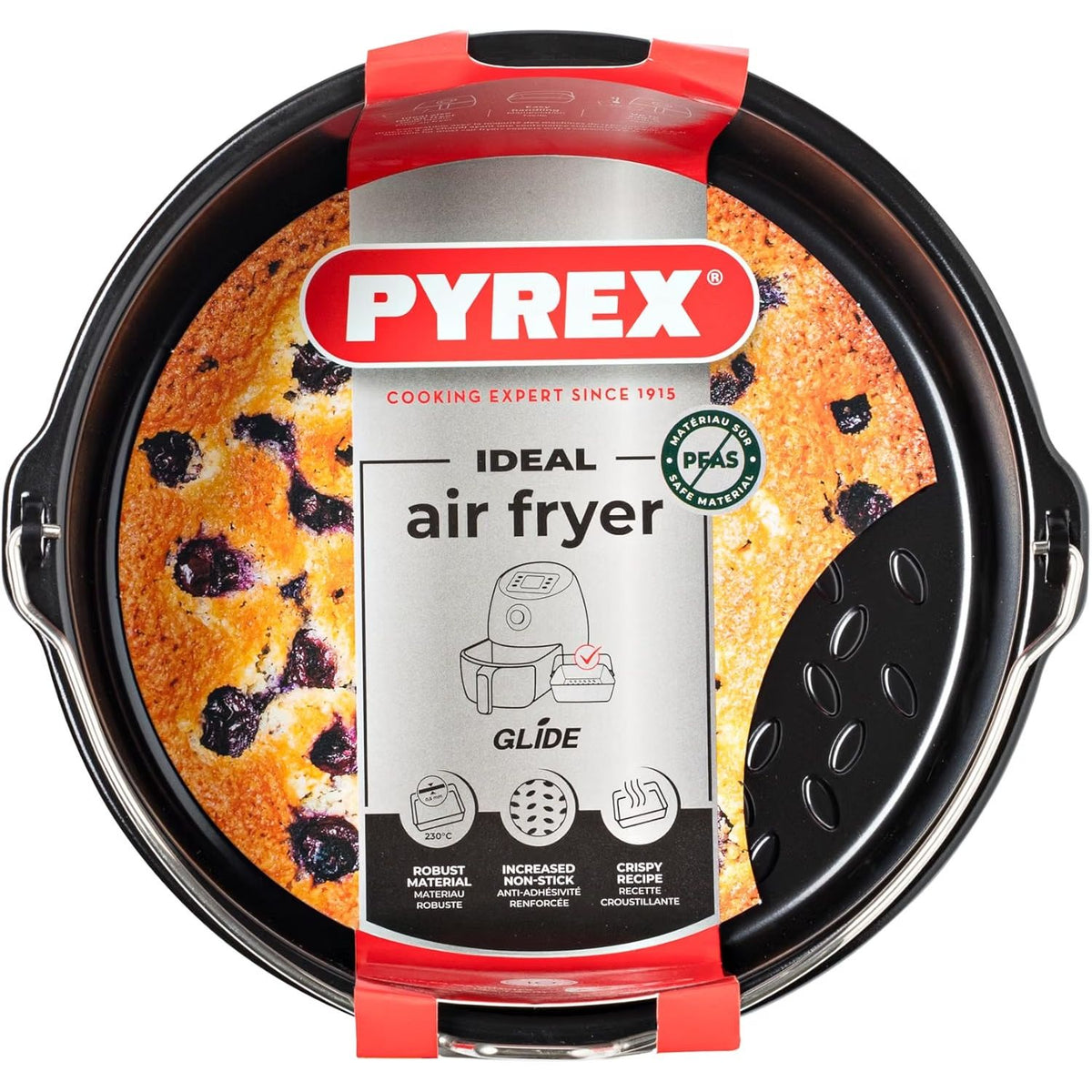 Pyrex Airfryer Metal Round Oven Dish