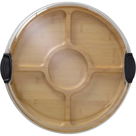 Farberware Build-a-Board Bamboo Lazy Susan, 35.5cm