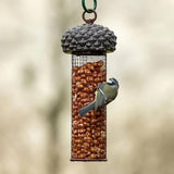 Acorn Bird Feeder filled with nuts, ready to enhance your garden birdwatching experience.