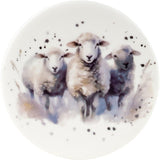 Julia Sheep Set of 4 Coasters Ceramic - Home Deco London