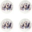 Julia Sheep Set of 4 Coasters Ceramic - Home Deco London
