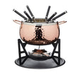 Artesà Hand Finished Copper Effect Fondue Set - Home Deco London