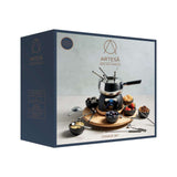 Artesà Six Person Party Fondue Set With Lazy Susan - Home Deco London