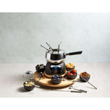 Artesà Six Person Party Fondue Set With Lazy Susan - Home Deco London