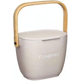 Natural Elements Eco-Friendly Bamboo Fibre Compost Bin - Home Deco London