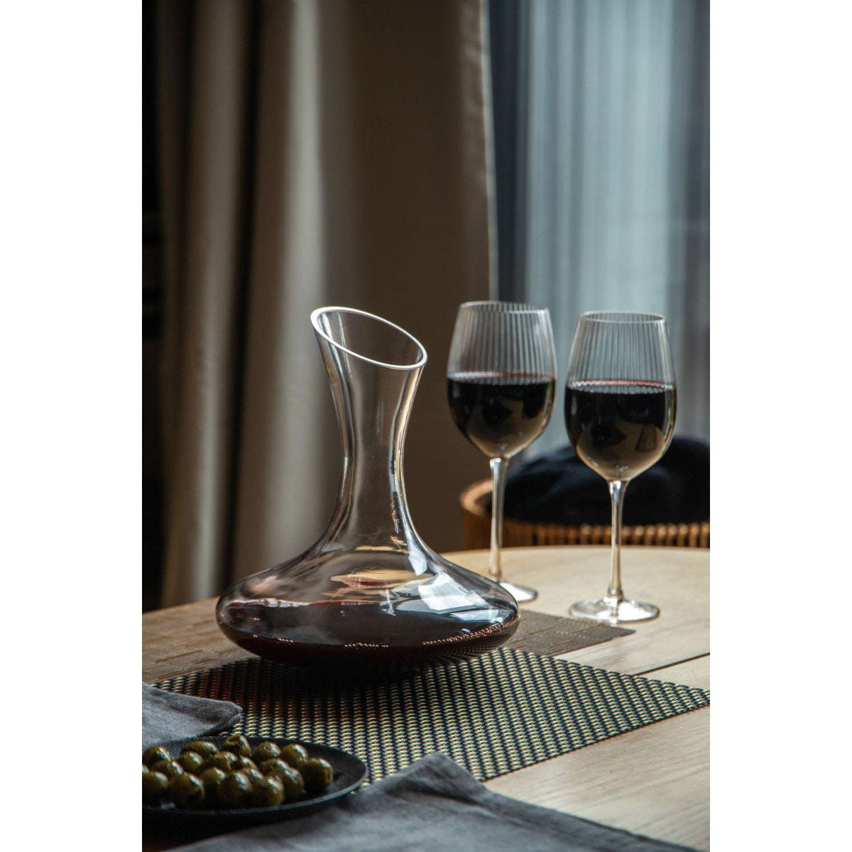 BarCraft 1.5 Litre Glass Wine Decanter - Home Deco London