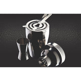 BarCraft 3 Piece Stainless Steel Cocktail Mixing Set Crome - Home Deco London