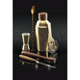 BarCraft Gold 6-Piece Cocktail Mixing Set - Home Deco London