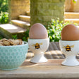 Bee Egg Cups Set of 2 Ceramic - Home Deco London
