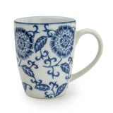 Sumatra Assorted Designs Blue And White Mugs Set Of 3 - Home Deco London