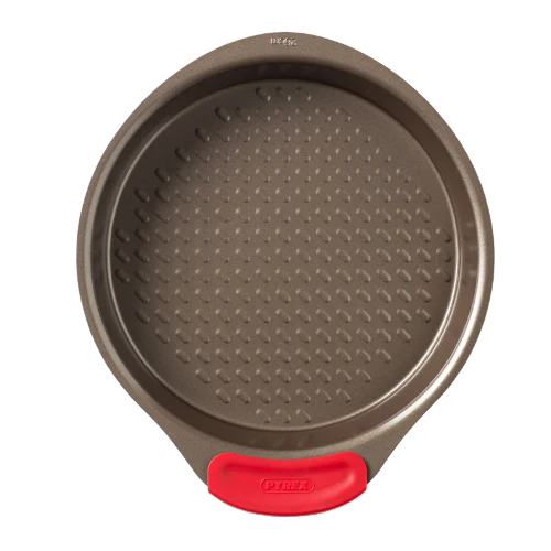 Pyrex asimetriA Metal cake tin with silicone handle 26cm