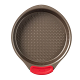 Pyrex asimetriA Metal cake tin with silicone handle 26cm