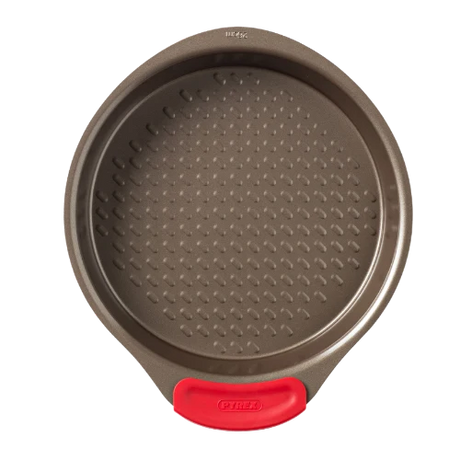 Pyrex asimetriA Metal cake tin with silicone handle 26cm