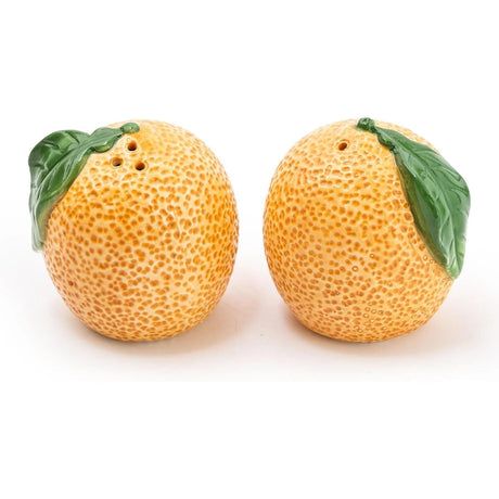 Ceramic Salt and Pepper Shakers Orange Blossom - Home Deco London