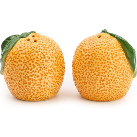 Ceramic Salt and Pepper Shakers Orange Blossom - Home Deco London