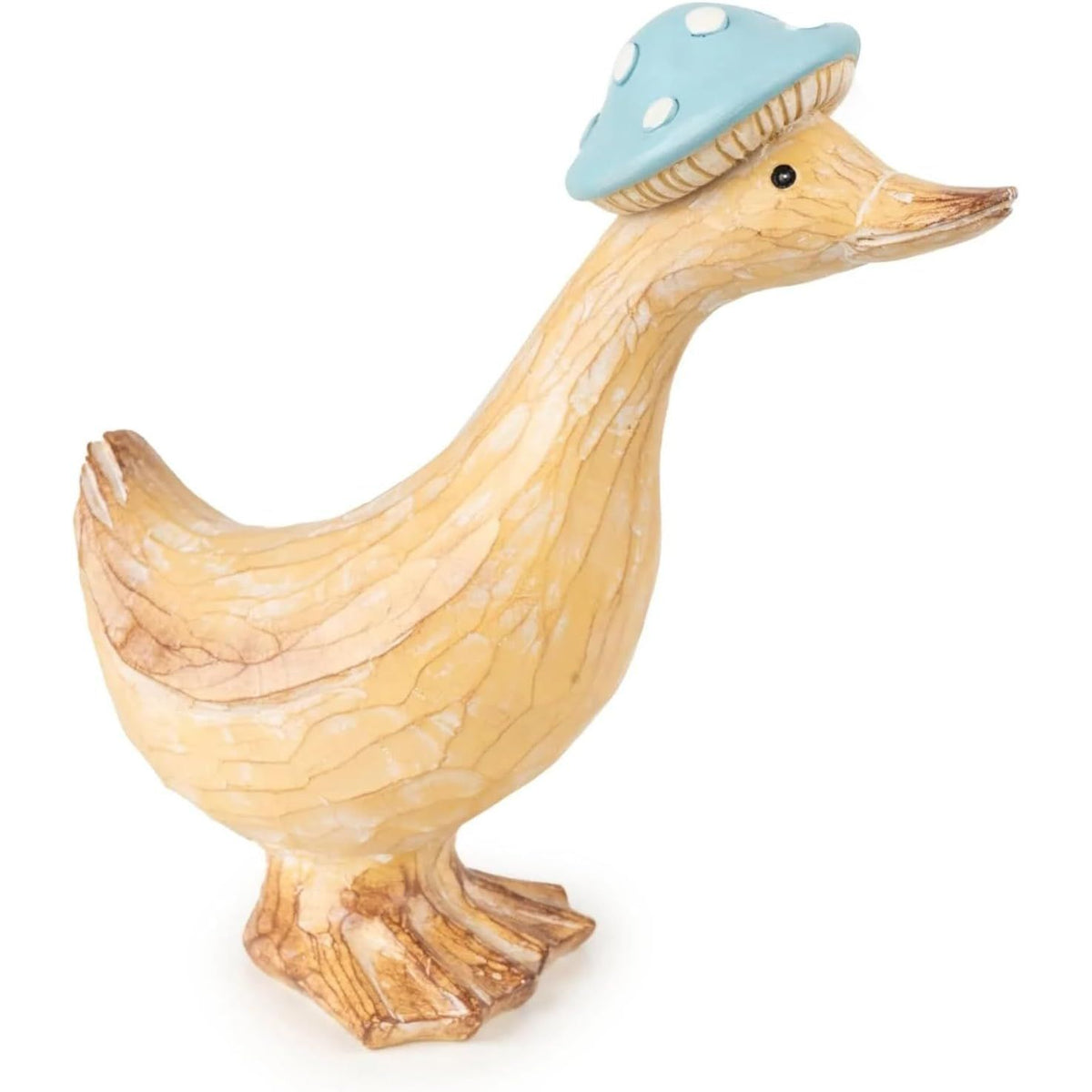 Duck Egg Mushroom Hat Duck Ornament Small - Home Deco London