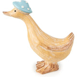 Duck Egg Mushroom Hat Duck Ornament Small - Home Deco London
