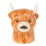Highland Cow Ceramic Milk Jug 450ML - Home Deco London