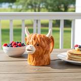 Highland Cow Ceramic Milk Jug 450ML - Home Deco London