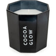 Cocoa Scent Candle - Large Octagonal Black Candle - Home Deco London