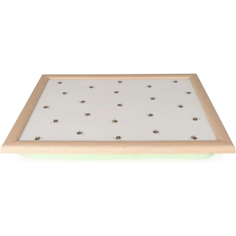 Bees Wooden Lap Tray with Charming Bumble Bee Pattern - Home Deco London