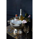 BarCraft Hammered Stainless Steel Champagne Cooler Bowl - Home Deco London