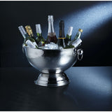 BarCraft Hammered Stainless Steel Champagne Cooler Bowl - Home Deco London