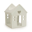 Elegant White House Ceramic Wax Burner - Home Deco London