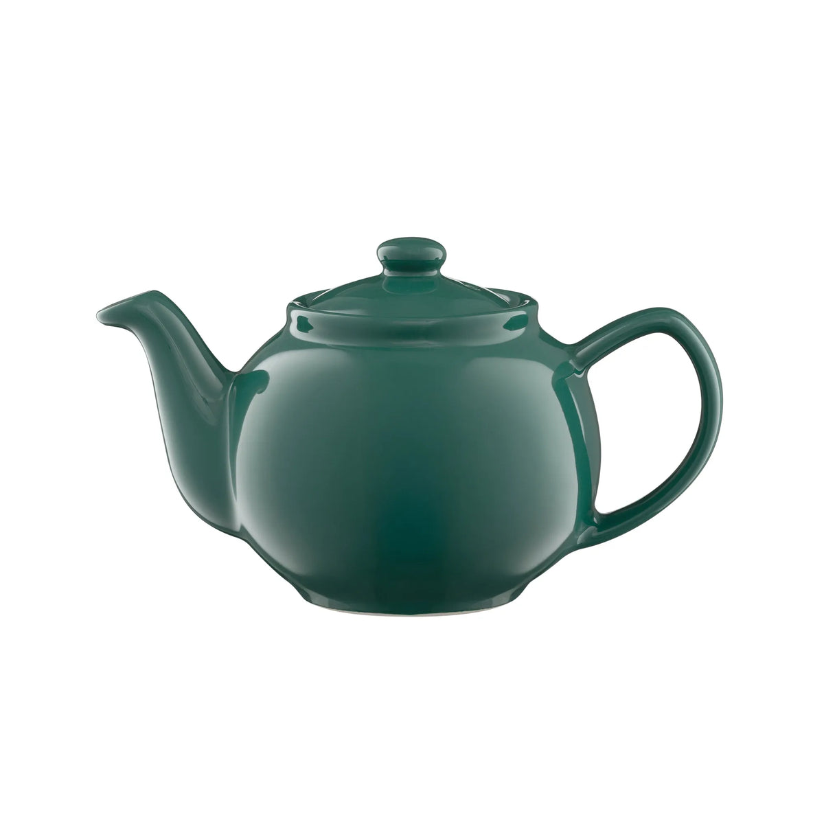 Emerald Green 2 Cup Stoneware Teapot - Durable, Heat Retaining with 450ml Capacity - Home Deco London