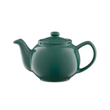 Emerald Green 2 Cup Stoneware Teapot - Durable, Heat Retaining with 450ml Capacity - Home Deco London