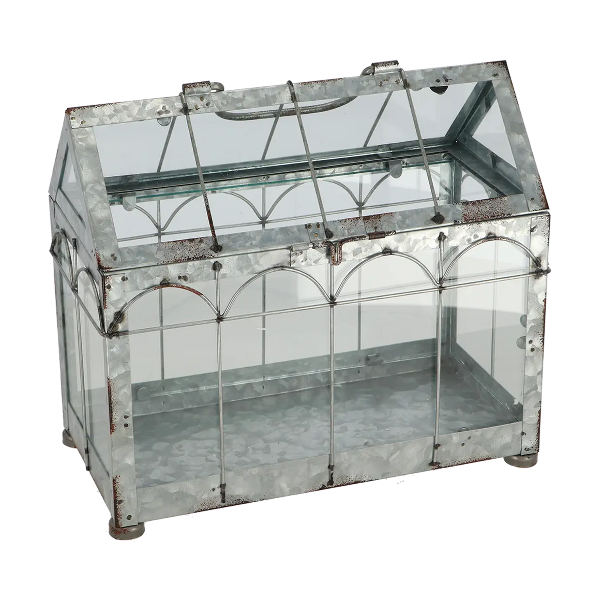 Esschert Design Small Indoor Plant Greenhouse with Lockable Lid - Home Deco London